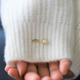 9K Gold Over the Rainbow Earrings