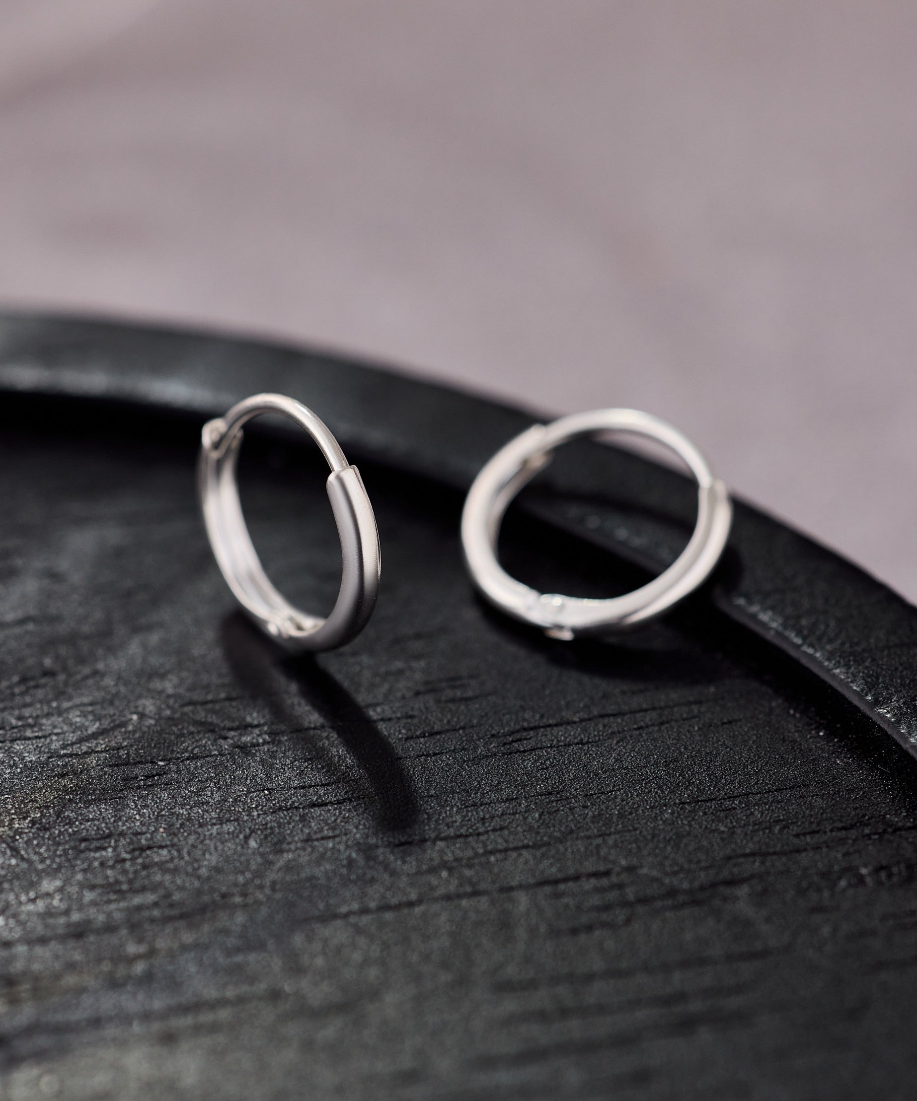 925 Silver 12mm Essential Hoop Earrings