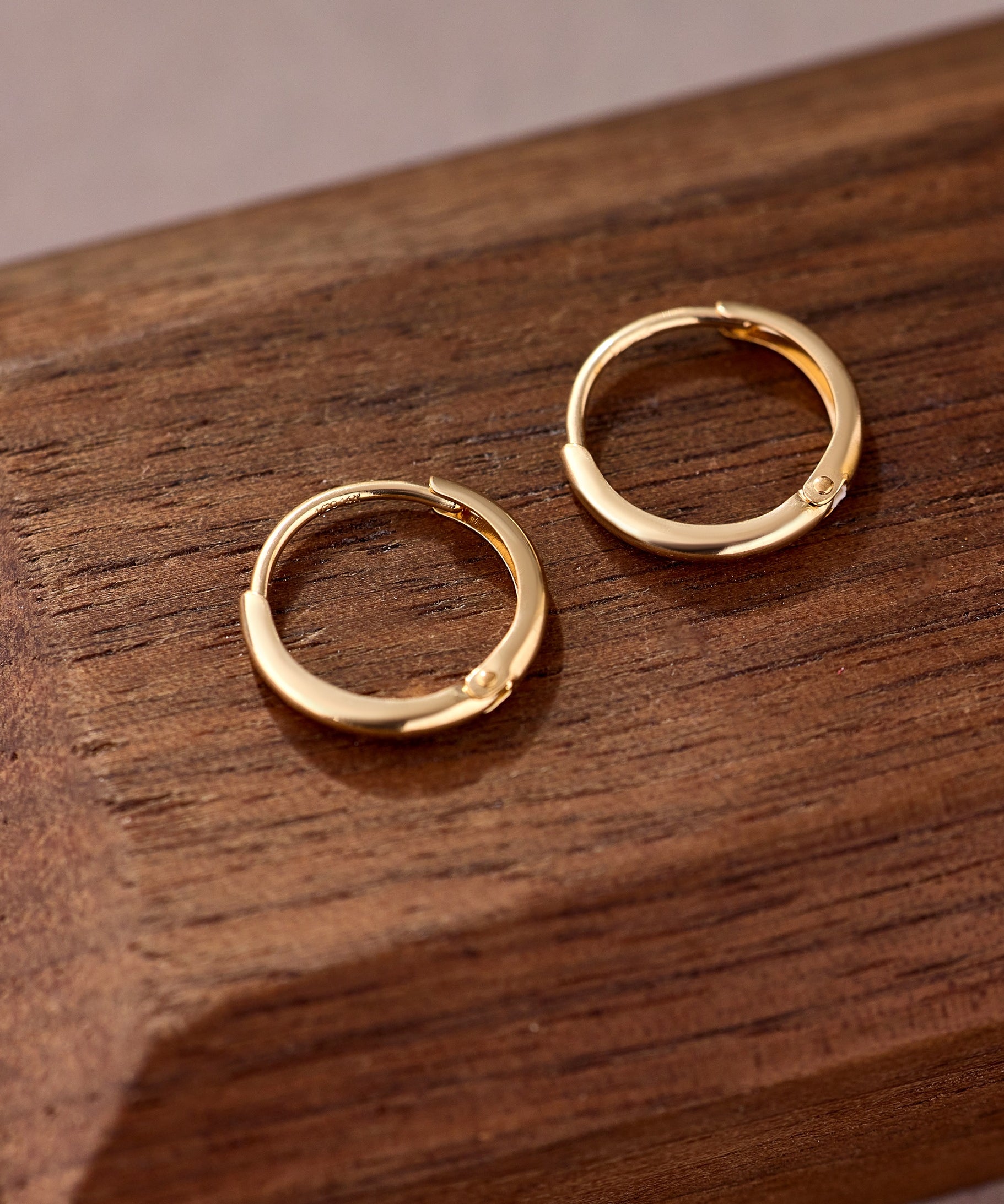 Gold Filled 12mm Essential Hoop Earrings