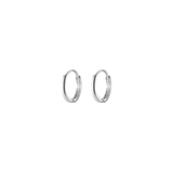 925 Silver 12mm Essential Hoop Earrings