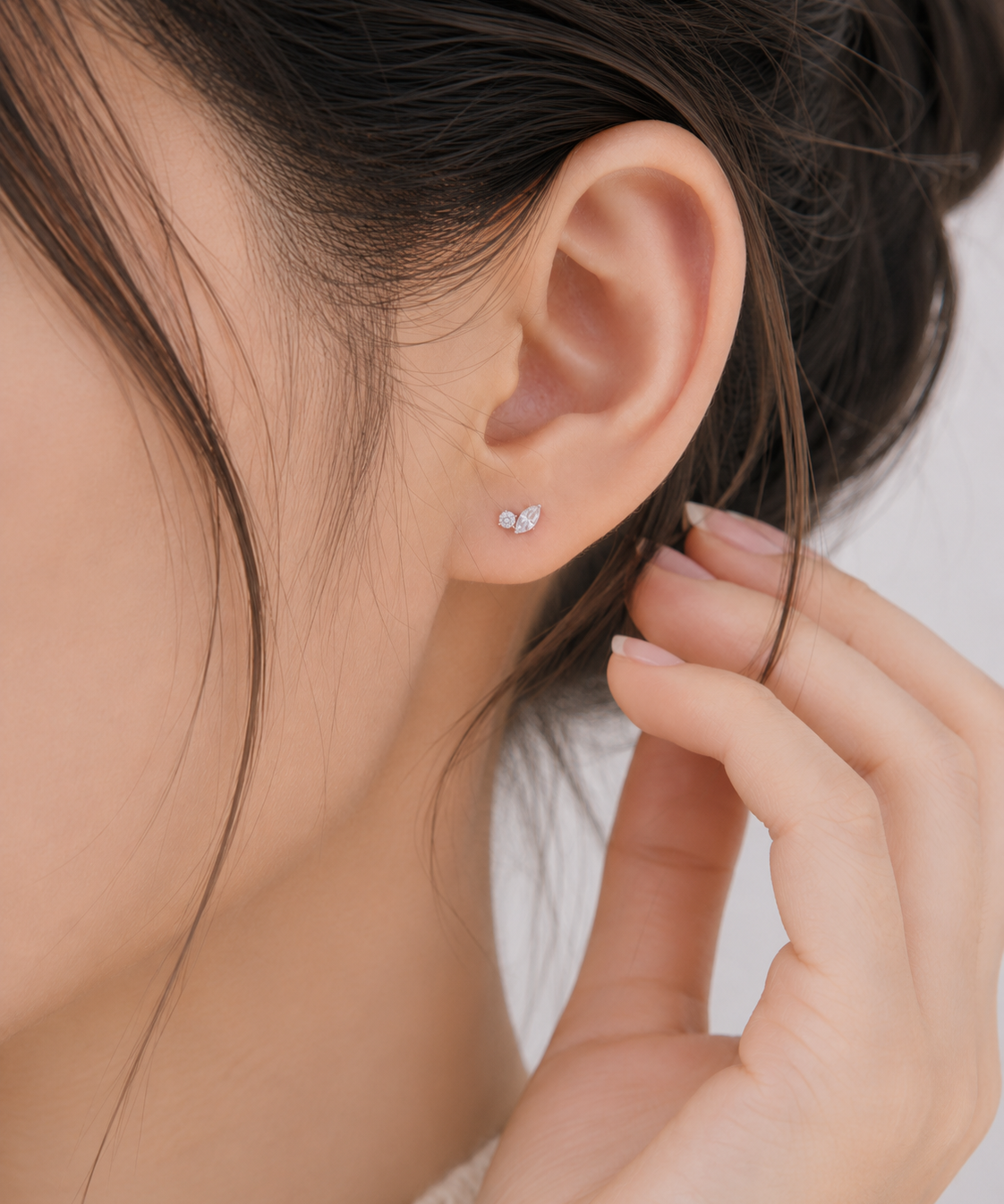 Titanium First Sprout Threaded Piercing