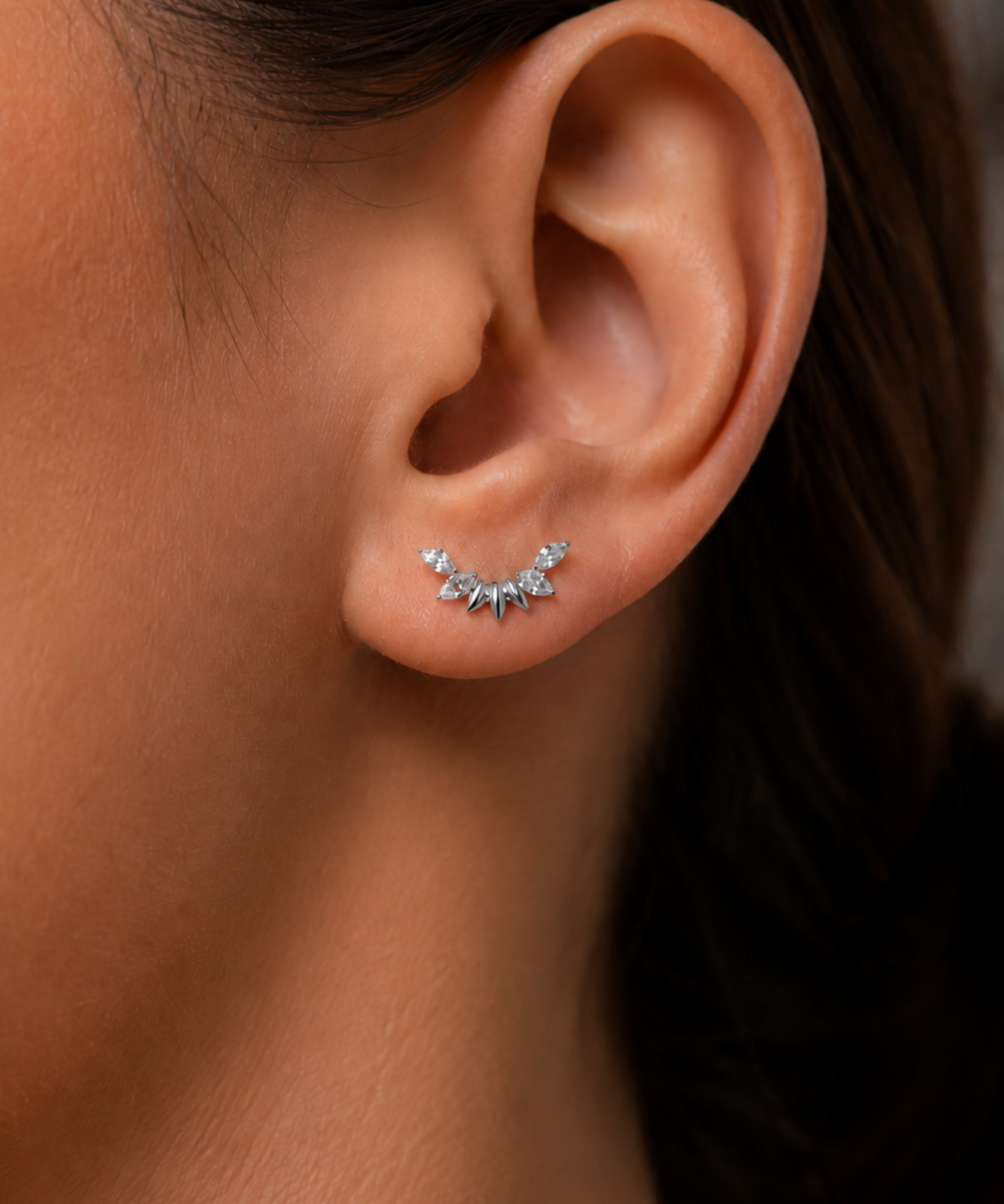 Titanium Aurora Wing Piercing