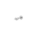 Titanium First Sprout Threaded Piercing