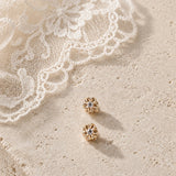 14K Gold Miniature Sakura Flower Threadless Piercing
