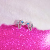 Silver Falling Stars Huggies