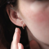 925 Silver 12mm Essential Hoop Earrings