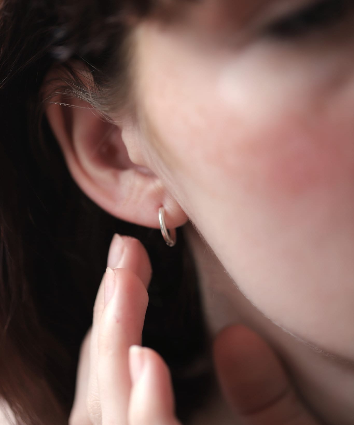 925 Silver 12mm Essential Hoop Earrings