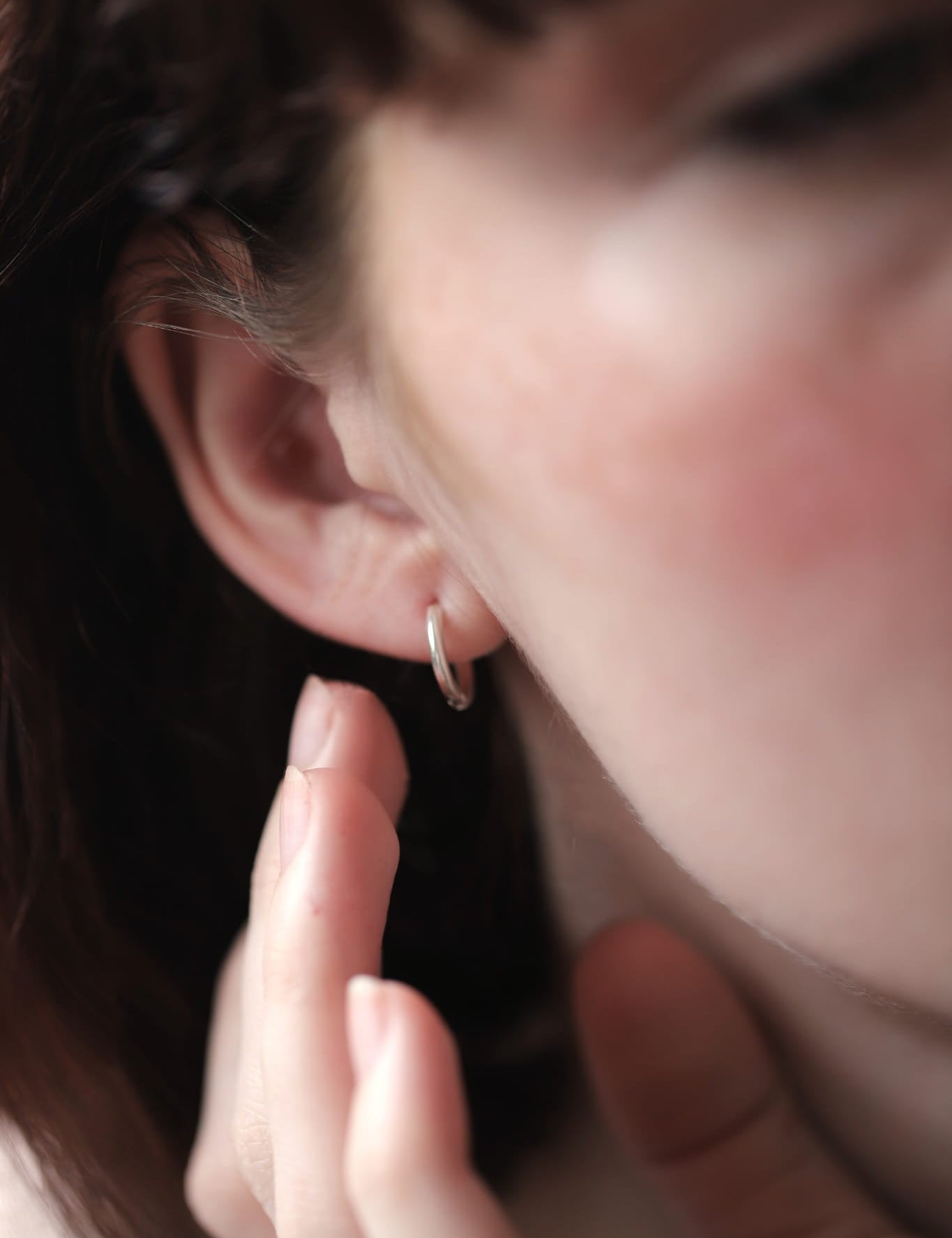 925 Silver 12mm Essential Hoop Earrings