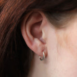 925 Silver 12mm Essential Hoop Earrings