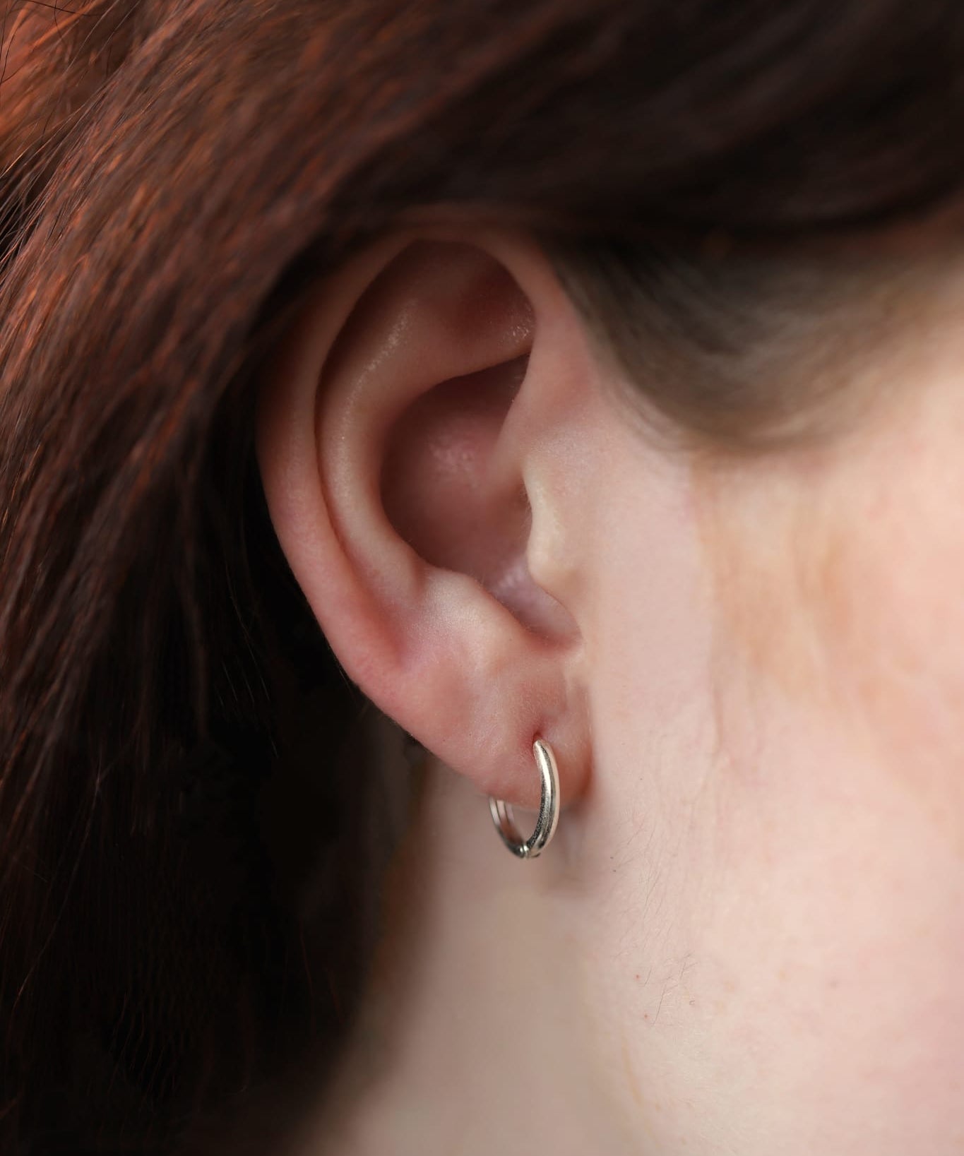 925 Silver 12mm Essential Hoop Earrings