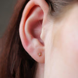 14K Gold Northern Star Threadless Piercing