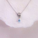 Silver Moonlit Embrace Necklace V2.0